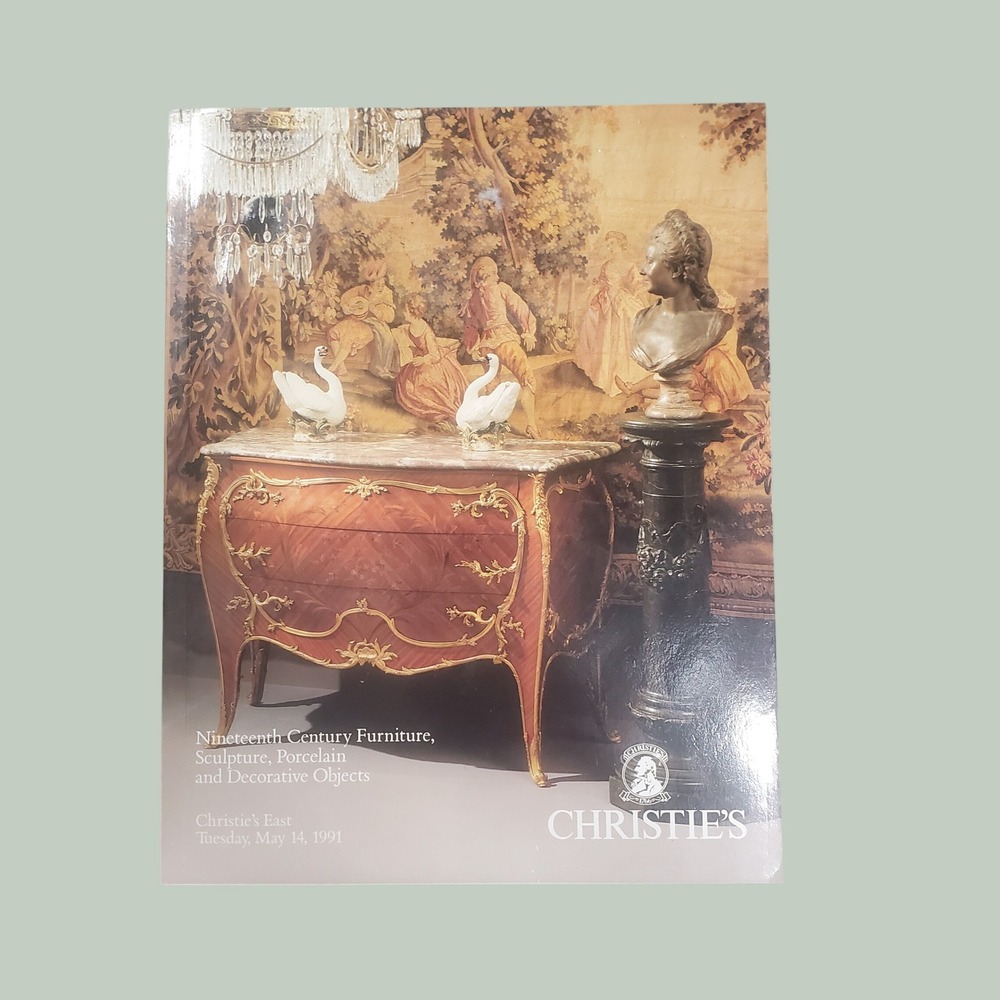 Christie's East 1991 Nineteenth Century Furniture Sculpture Porcelain Catalog